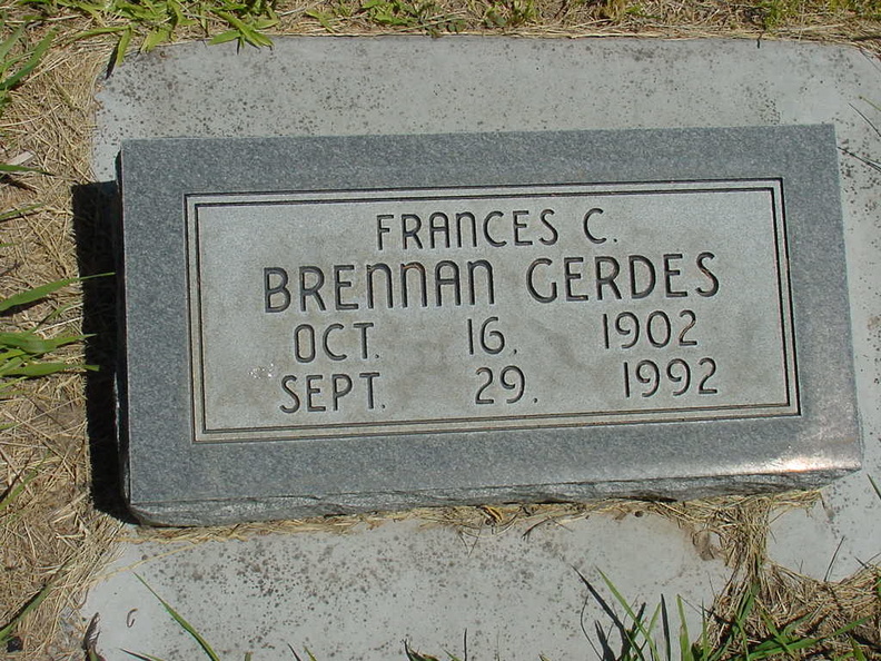 Gerdes FrancesCBrennan