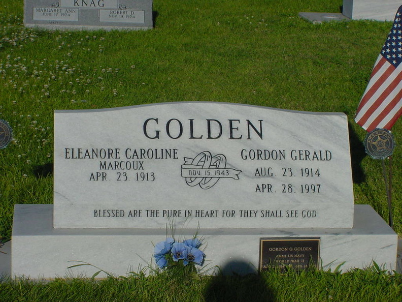 Golden EleanoreCarolineMarcoux-GordonGerald