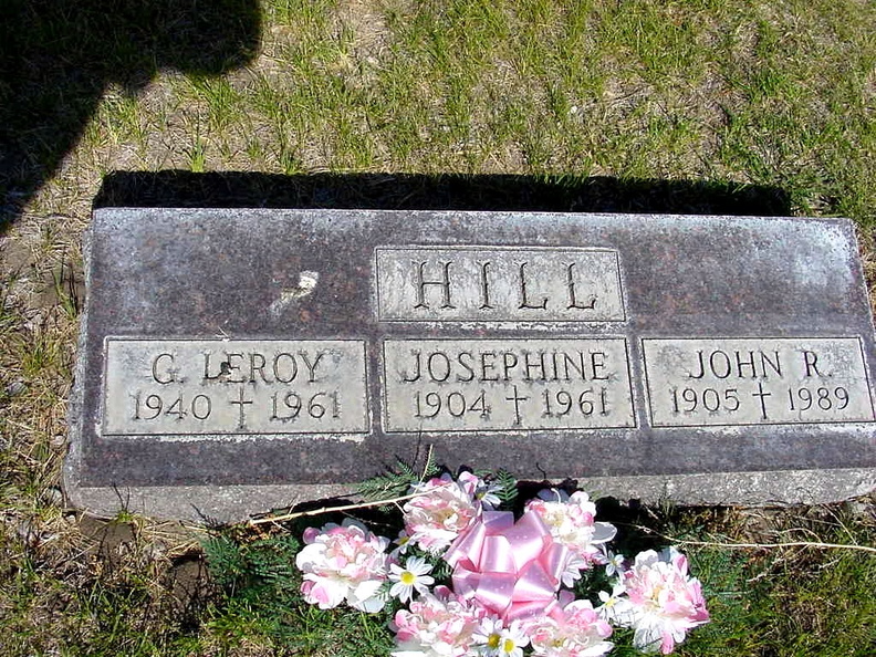 Hill, G. Leroy - Josephine - John R