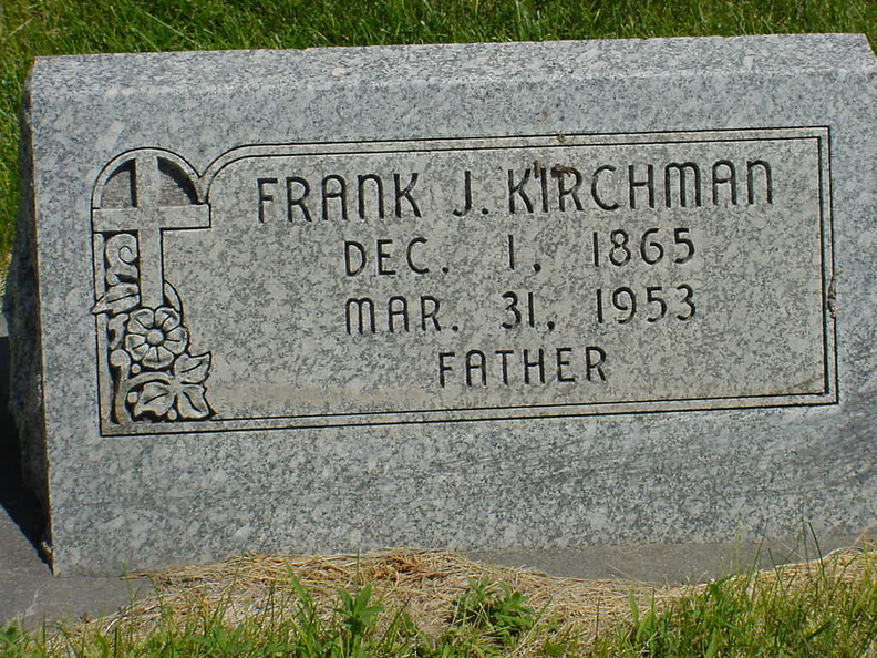 Kirchman FrankJ