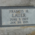 Lauer FrancisH