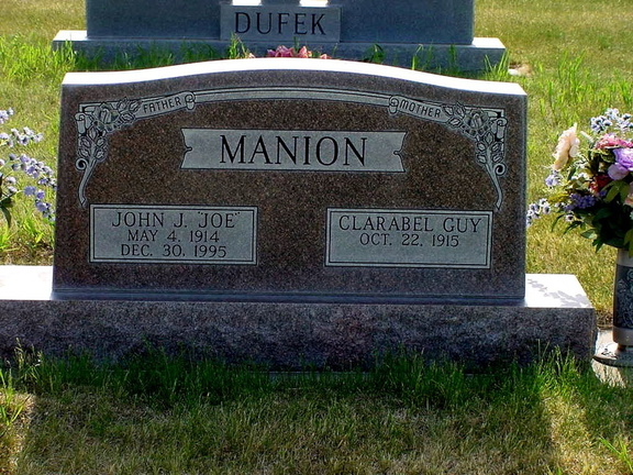 Manion, John J - Clarabel Guy