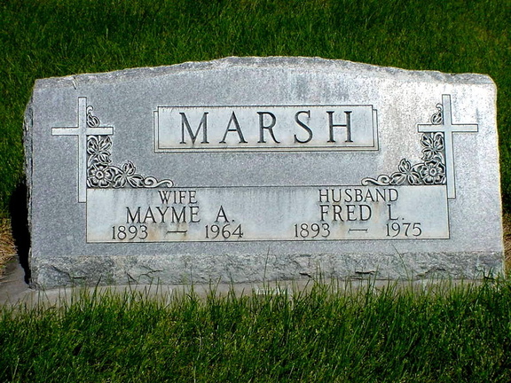 Marsh, Mayme A - Fred L