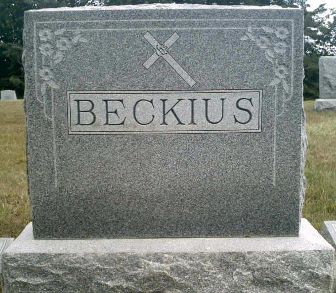 Beckius_familymarker.JPG