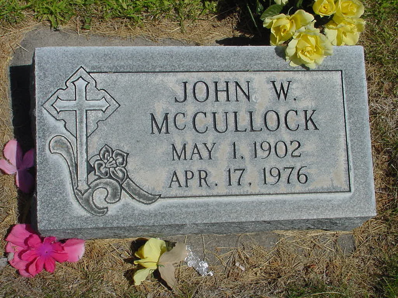 McCullock JohnW