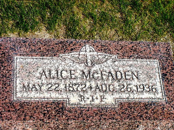McFaden, Alice
