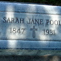 Pool, Sarah Jane