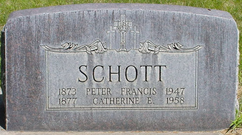 Schott PeterFrancis-CatherineE