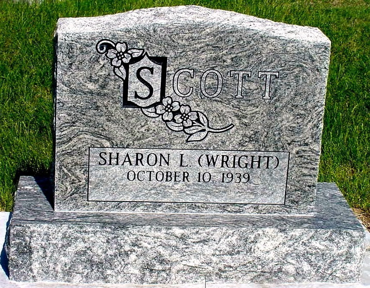 Scott, Sharon L Wright
