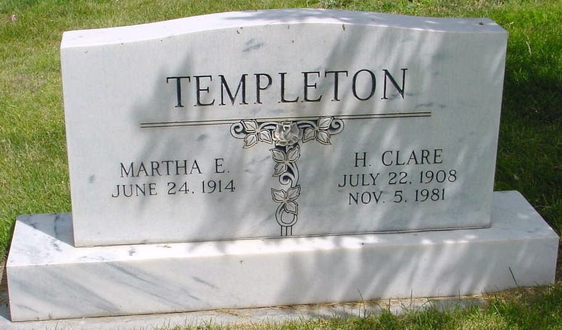 Templeton MarthaE-HClare