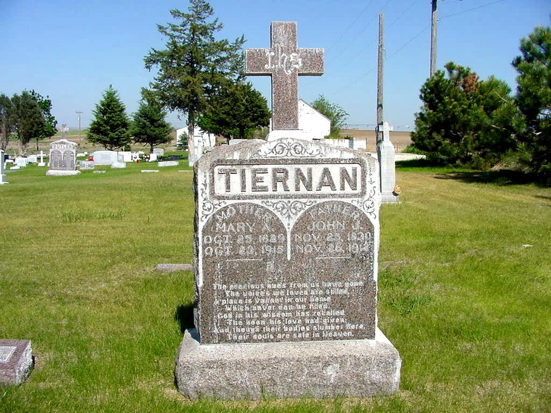 Tiernan, Mary A - John J