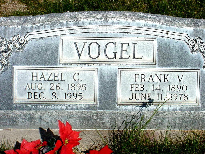 Vogel, Hazel C - Frank V