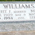 Williams, Margaret F - Buford L