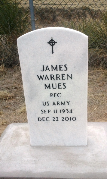 Mues, James Warren