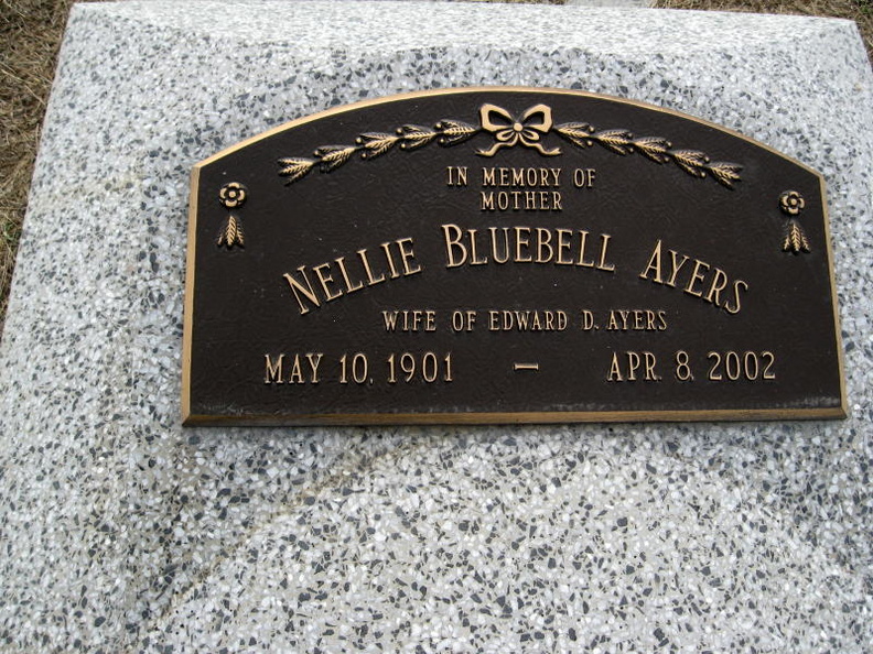Ayers, Nellie Bluebell
