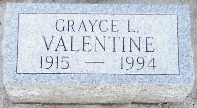 Valentine, Grayce L.