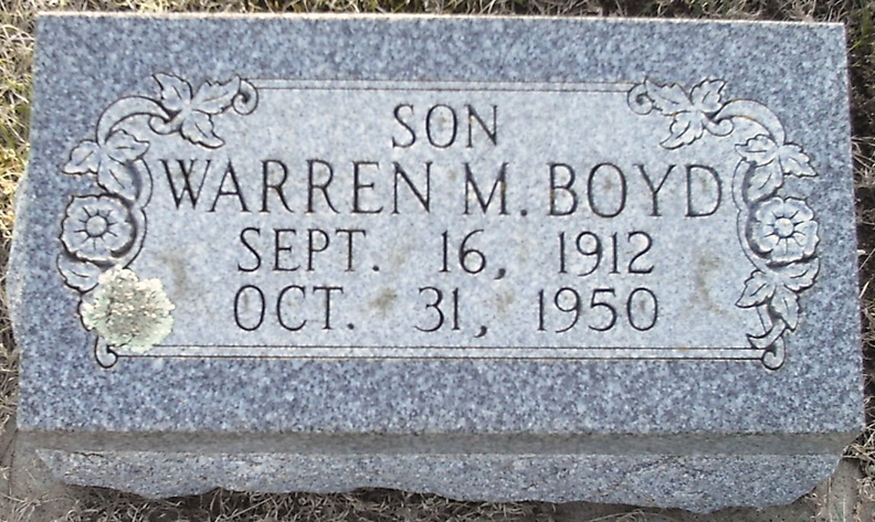 Boyd, Warren M.