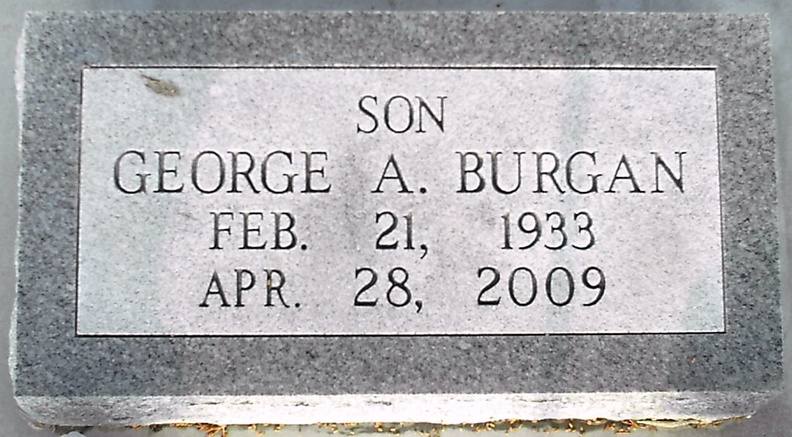 Burgan, George A.
