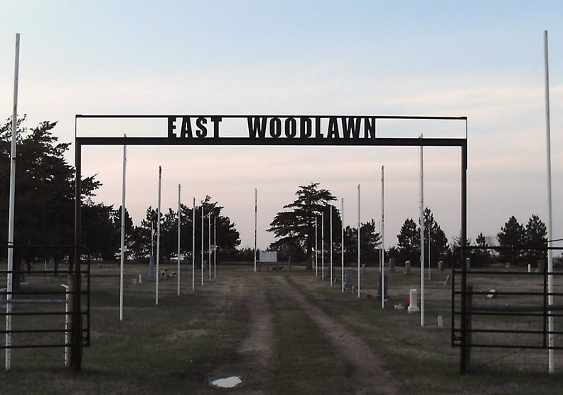 East Woodlawn entrance gate