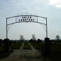 Union Cemetery entrance gate