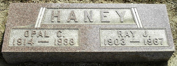 Haney, Opal C. & Ray J.