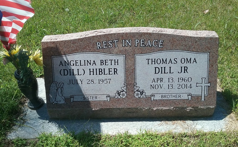 Dill, Thomas Oma Jr & Hibler, Angelina Beth (Dill)-siblings..jpg
