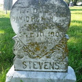 Stevens, (infant daughter of David & Nancy)