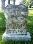 Stevens, (infant daughter of David & Nancy)
