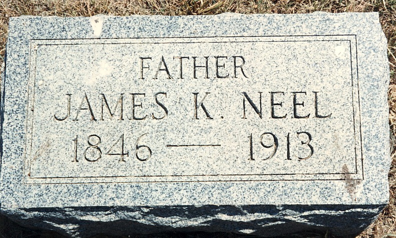 Neel, James K husband of Hattie father of Mary Belle Fitch Lyons NE C.jpg