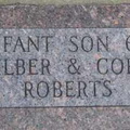 Roberts, Infant Son of Wilbur &amp; Cora