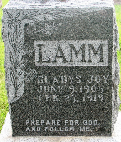 Springbank - Lamm, Gladys