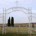 Our Lady of Perpetual Help Church cemetery gate