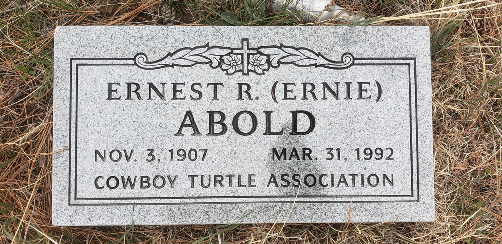 Abold, Ernest R., "Ernie"
