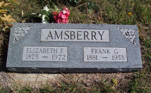 Amsberry, Elizabeth F. &amp; Fran G.