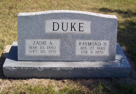 Duke, Zadie A. &amp; Raymond H.