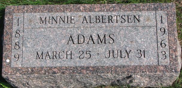Adams Minnie (Albertsen)