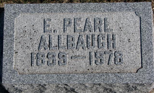 Allbaugh E. Pearl
