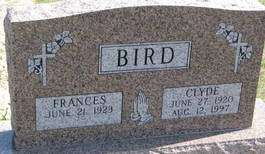 Bird Frances & Clyde.JPG