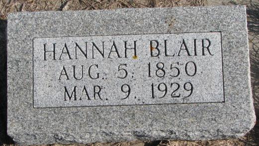 Blair Hannah