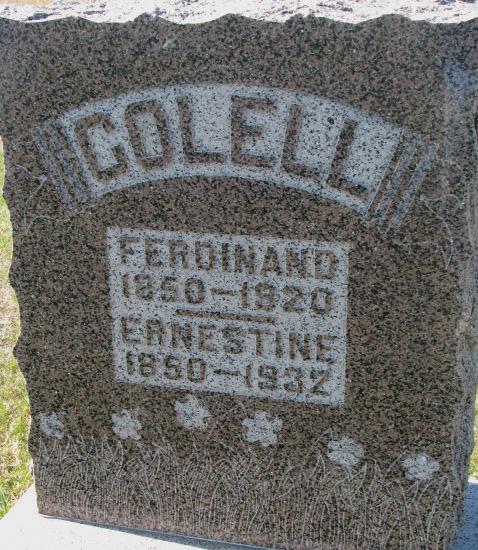 Colell Ferdinand &amp; Ernestine