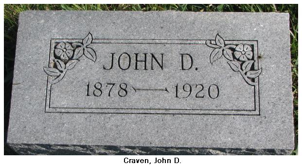 Craven John D.