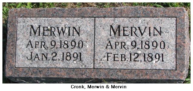 Cronk Merwin &amp; Mervin