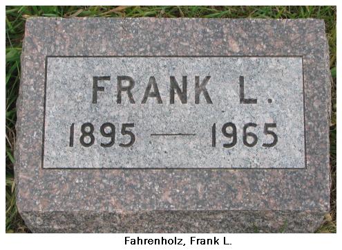 Fahrenholz Frank L.