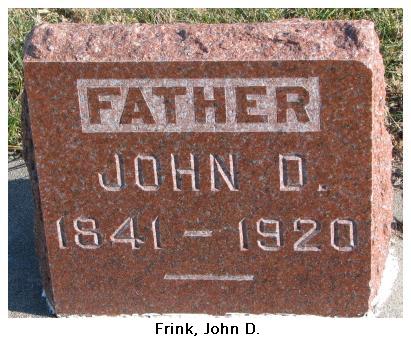 Frink John D.