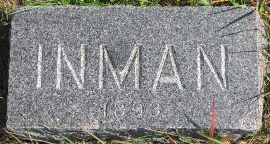 Inman plot 1893