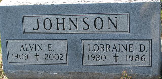 Johnson Alvin &amp; Lorraine