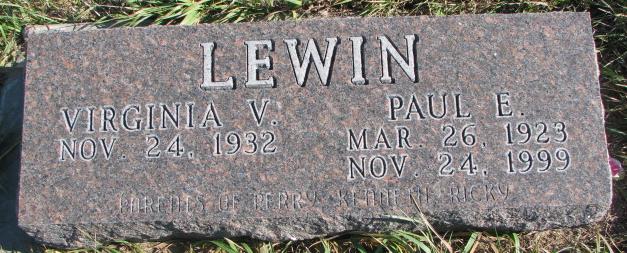 Lewin Virginia &amp; Paul