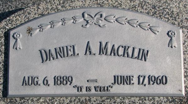 Macklin Daniel A.