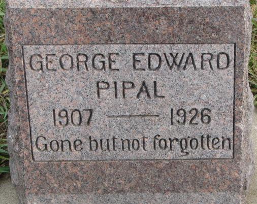 Pipal George E.