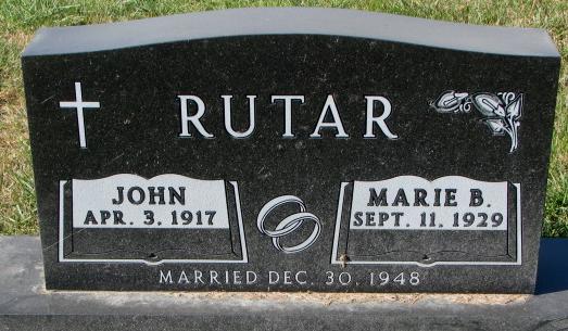 Rutar John &amp; Marie
